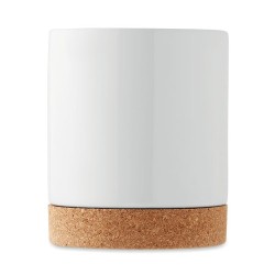 Mug en céramique  personnalisé 280 ml | KAROO Matières : grès Couleurs : blanc 2