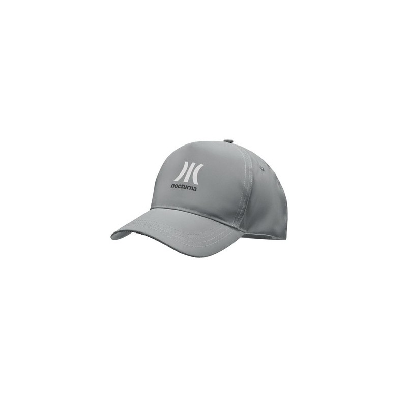 Casquette baseball réfléchissante personnalisée RAYS Matières : PET Couleurs : argenté mat goodies publicitaire événementiel