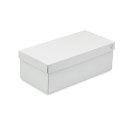 Baskets personnalisées en PU Taille 42 - BLANCOS Matières : PU Couleurs : blanc objet promotionnel éco-responsable