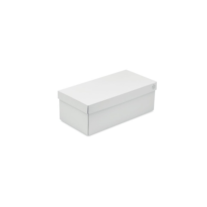 Baskets personnalisées en PU Taille 42 - BLANCOS Matières : PU Couleurs : blanc objet promotionnel éco-responsable