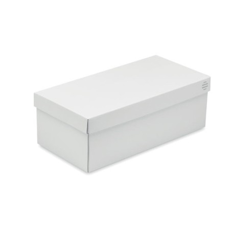 Baskets personnalisées en PU Taille 42 - BLANCOS Matières : PU Couleurs : blanc objet promotionnel éco-responsable