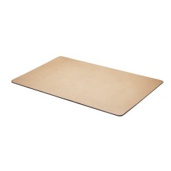 Sous-main personnalisé  en papier recyclé - Idéal pour le bureau Matières : caoutchouc Couleurs : beige