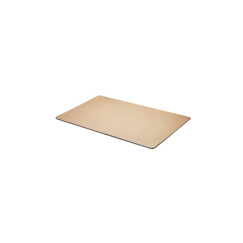 Sous-main personnalisé  en papier recyclé - Idéal pour le bureau Matières : caoutchouc Couleurs : beige