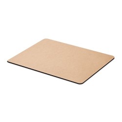 Tapis de souris  en papier recyclé personnalisé - FLOPPY Matières : caoutchouc Couleurs : beige