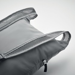 Sac de sport réfléchissant pratique et personnalisé | DESTELLO Matières : PET Couleurs : argenté mat livraison express 24h 48h