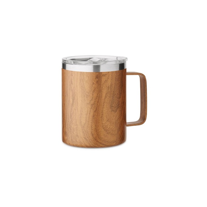 Gobelet Double Paroi Personnalisé 300 ml | NAMIB MUG Couleurs : marron Matières : acier inoxydable recyclé