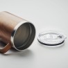 Gobelet Double Paroi Personnalisé 300 ml | NAMIB MUG Couleurs : marron Matières : acier inoxydable recyclé goodies publicitaire 