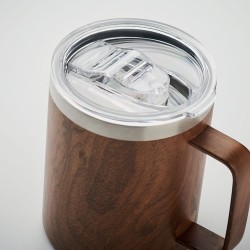 Gobelet Double Paroi Personnalisé 300 ml | NAMIB MUG Couleurs : marron Matières : acier inoxydable recyclé impression haute défi