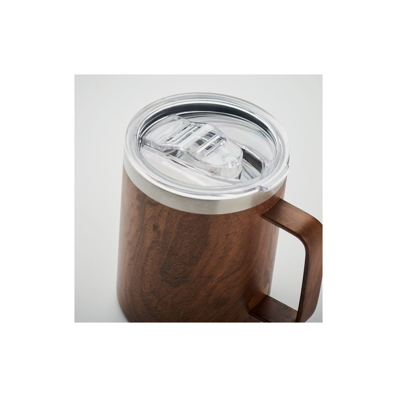 Gobelet Double Paroi Personnalisé 300 ml | NAMIB MUG Couleurs : marron Matières : acier inoxydable recyclé impression haute défi