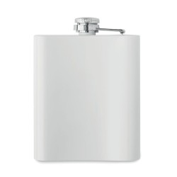 Flasque Sublimante en Acier Inoxydable Personnalisable - Sublim Hip Couleurs : blanc Matières : acier inoxydable recyclé 2