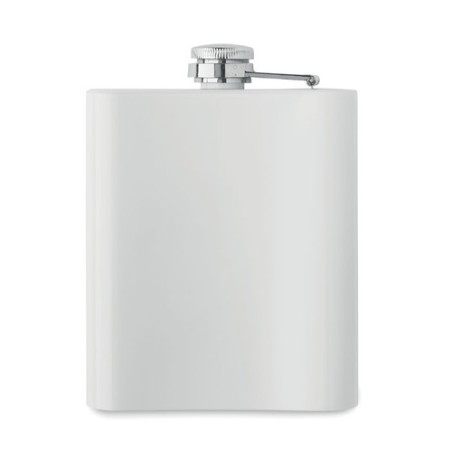 Flasque Sublimante en Acier Inoxydable Personnalisable - Sublim Hip Couleurs : blanc Matières : acier inoxydable recyclé personn