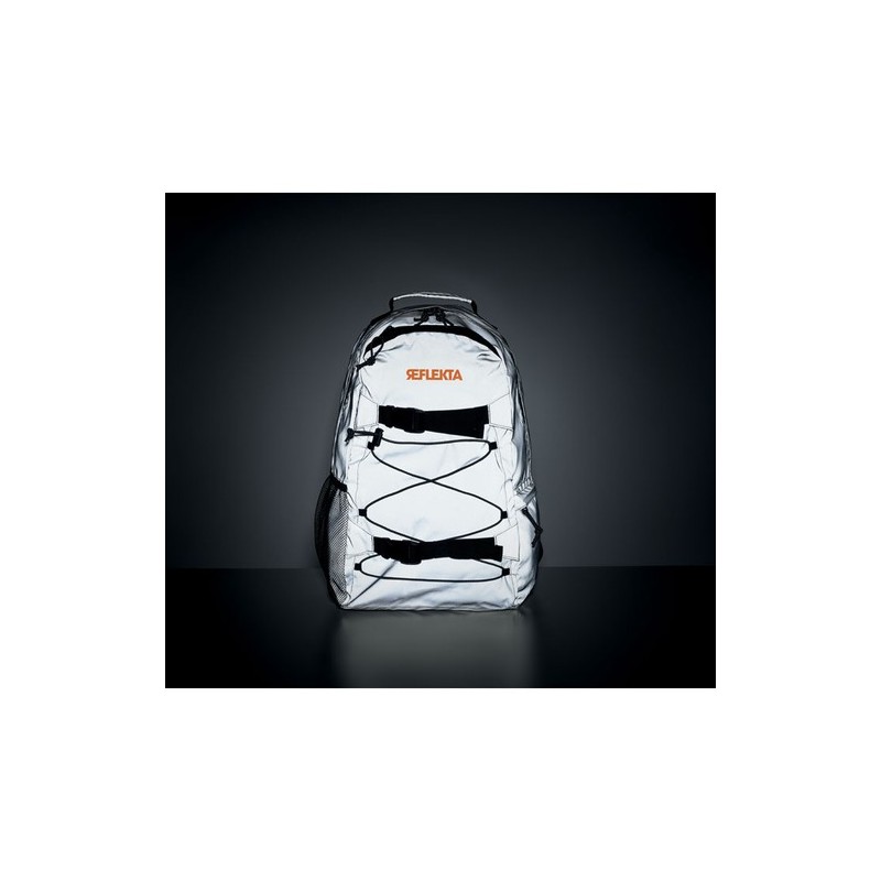 Sac à dos réfléchissant 190T BRIGHT SPORTBAG Personnalisé