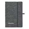 Carnet A5 Personnalisé en Feutre Éco-responsable RPET - FELTBOOK Matières : papier Couleurs : pierre goodies publicitaire événem