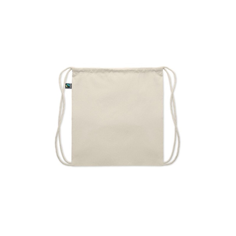 Sac à cordon personnalisé équitable pas cher | OSOLE DRAW Matières : coton Couleurs : beige goodies publicitaire événementiel