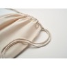 Sac à cordon personnalisé équitable pas cher | OSOLE DRAW Matières : coton Couleurs : beige marquage laser ultra précis