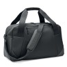 Sac de sport personnalisé résistant en 300D ripstop pas cher | GRENOBLE Matières : PET recyclé Couleurs : noir