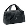 Sac de sport personnalisé résistant en 300D ripstop pas cher | GRENOBLE Matières : PET recyclé Couleurs : noir goodies publicita
