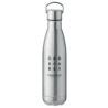 Bouteille isotherme double paroi  personnalisée 500 ml | MANOA Couleurs : argenté mat Matières : acier inoxydable recyclé goodie