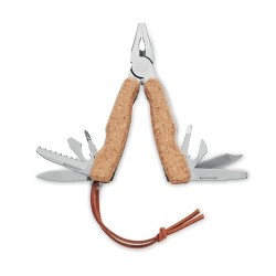 Couteau multifonction écologique pliable personnalisé en liège | PLIERKORK