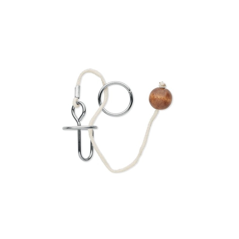 Casse-tête en métal personnalisé - Jeu de 2 par CONNECTION Matières : métal Couleurs : argenté personnalisable avec votre logo