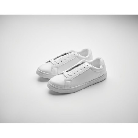 Baskets en PU Personnalisées Taille 39 - BLANCOS Matières : PU Couleurs : blanc livraison express 24h 48h
