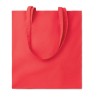 Sac Shopping Éco-responsable en Coton Biologique TURA COLOUR Matières : coton biologique Couleurs : rouge
