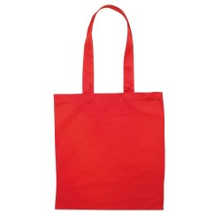 Sac Shopping Éco-responsable en Coton Biologique TURA COLOUR Matières : coton biologique Couleurs : rouge 2