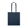 Sac Shopping Éco-responsable en Coton Biologique TURA COLOUR Matières : coton biologique Couleurs : bleu marine impression logo 