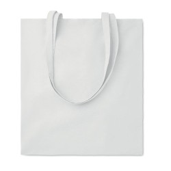 Sac Shopping Éco-responsable en Coton Biologique TURA COLOUR Matières : coton biologique Couleurs : blanc impression haute défin
