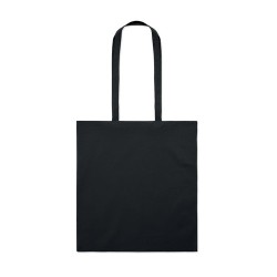 Sac Shopping Éco-responsable en Coton Biologique TURA COLOUR Matières : coton biologique Couleurs : noir personnalisation rapide
