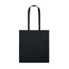 Sac Shopping Éco-responsable en Coton Biologique TURA COLOUR Matières : coton biologique Couleurs : noir personnalisation rapide