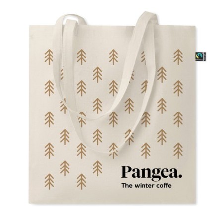 Sac Shopping Éco-responsable en Coton Fairtrade - OSOLE Matières : coton Couleurs : beige goodies publicitaire événementiel