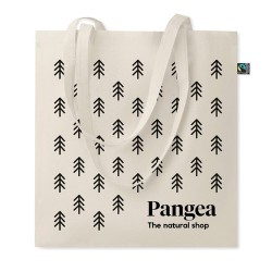 Sac Shopping Éco-responsable en Coton Fairtrade - OSOLE Matières : coton Couleurs : beige marquage laser ultra précis