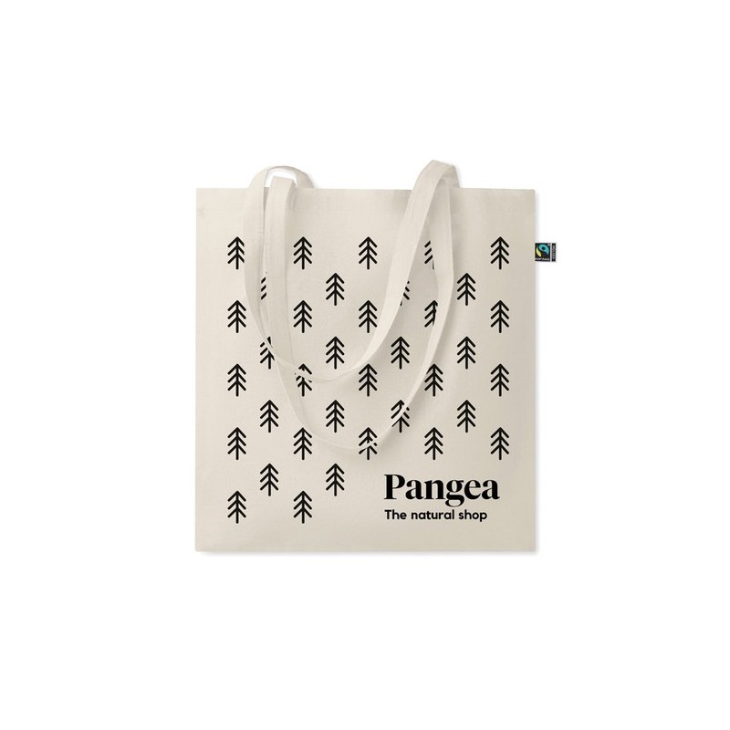 Sac Shopping Éco-responsable en Coton Fairtrade - OSOLE Matières : coton Couleurs : beige marquage laser ultra précis