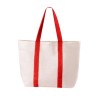 Sac de Plage Personnalisé Dretan Matières : coton Couleurs : rouge
