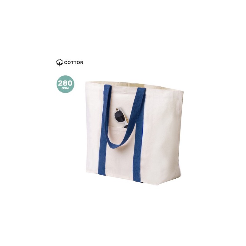 Sac de Plage Personnalisé Dretan Matières : coton Couleurs : rouge objet promotionnel éco-responsable