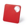 Sous-Verre Éco-responsable Ouvre Bouteille Personnalisé Olmux Couleurs : rouge goodies publicitaire événementiel