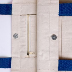 Sac de Plage Personnalisé Dretan Matières : coton Couleurs : bleu marine goodies publicitaire durable
