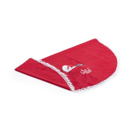 Natte de Plage Éco-responsable 100% Coton Personnalisée Hansier Matières : coton Couleurs : jaune cadeau client original