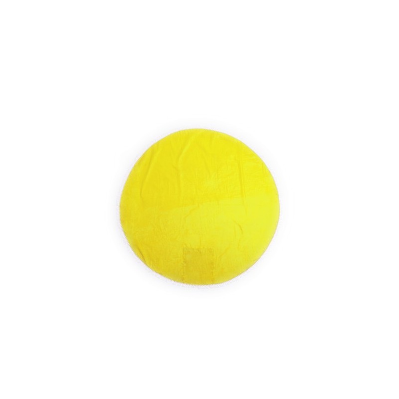 Natte de Plage Éco-responsable 100% Coton Personnalisée Hansier Matières : coton Couleurs : jaune goodies entreprise design