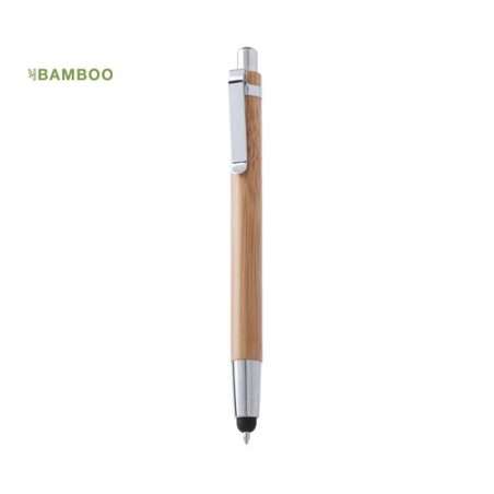 Stylet Bille Multifonction Personnalisé pas cher - Sirim Matières : bambou personnalisable avec votre logo