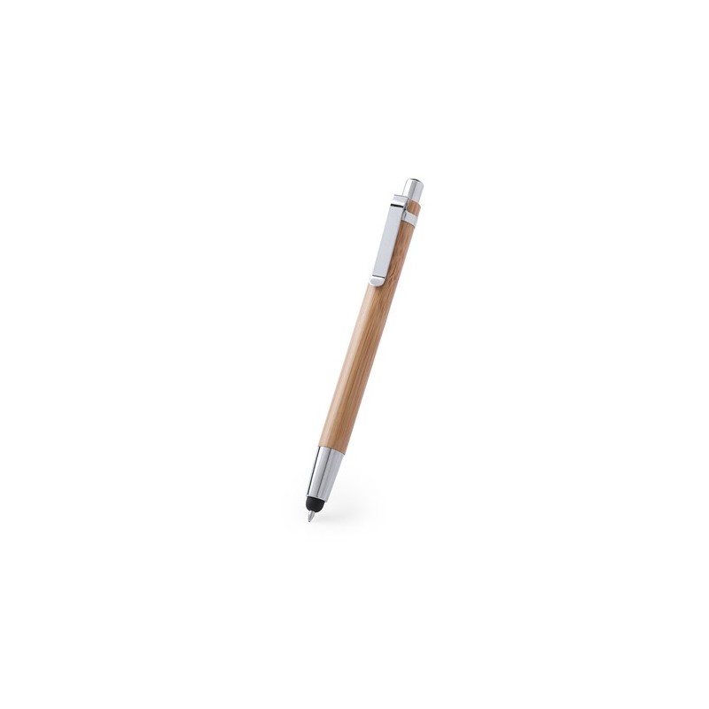 Stylet Bille Multifonction Personnalisé pas cher - Sirim Matières : bambou cadeau collaborateur premium