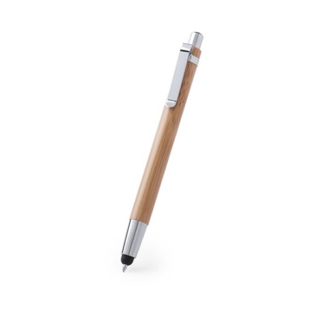 Stylet Bille Multifonction Personnalisé pas cher - Sirim Matières : bambou cadeau collaborateur premium