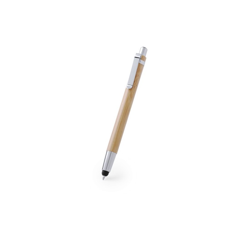 Stylet Bille Multifonction Personnalisé pas cher - Sirim Matières : bambou personnalisation rapide en France