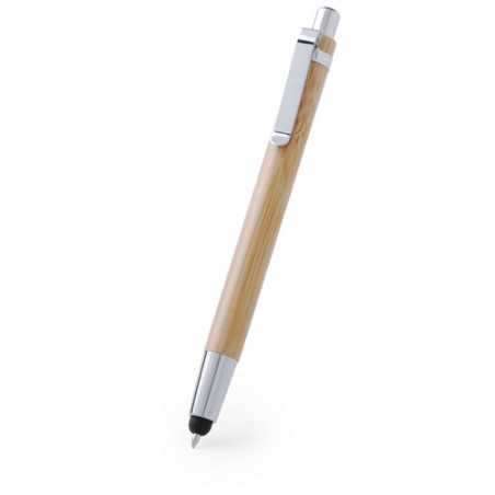 Stylet Bille Multifonction Personnalisé pas cher - Sirim Matières : bambou personnalisation rapide en France