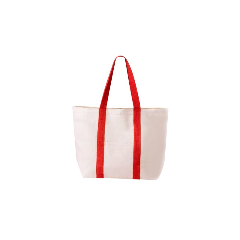 Sac de Plage Personnalisé Dretan Matières : coton Couleurs : bleu marine goodies personnalisé en stock