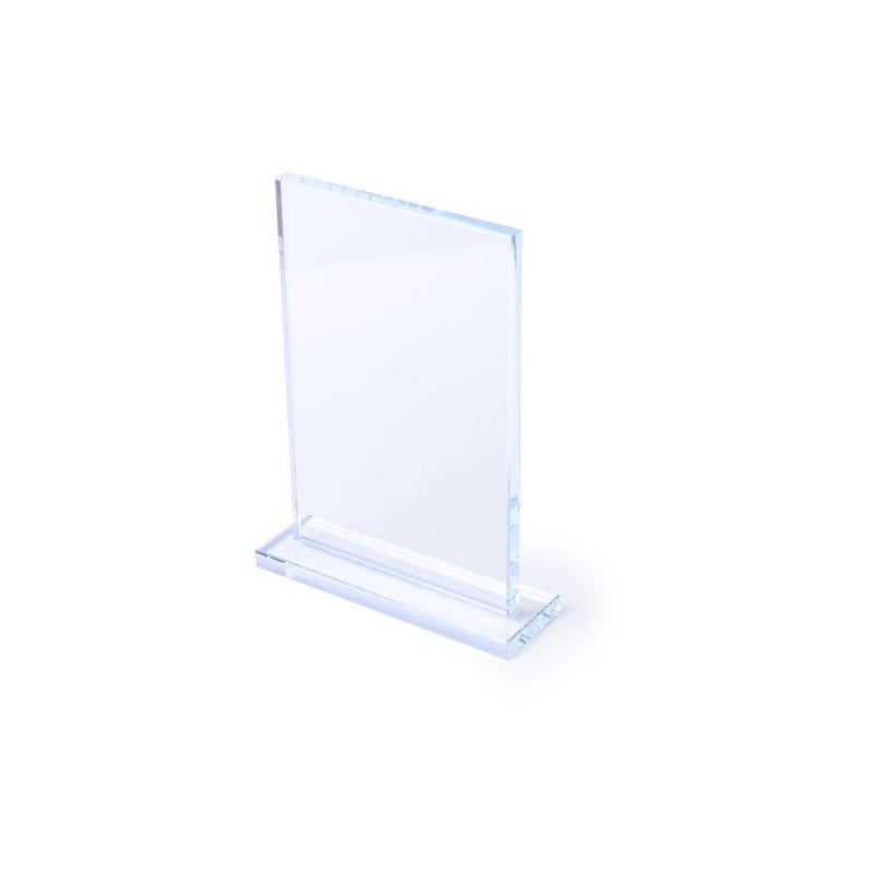 Plaque Trophée en Verre Personnalisée Recsum Matières : verre marquage laser ultra précis