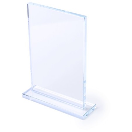 Plaque Trophée en Verre Personnalisée Recsum Matières : verre marquage laser ultra précis