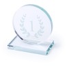 Plaque en Verre Personnalisée Trophée Owen Matières : verre marquage laser ultra précis