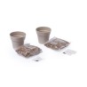 Set de Pots de Fleurs Personnalisés pour Herbes Aromatiques pas cher Nertel cadeau entreprise pas cher